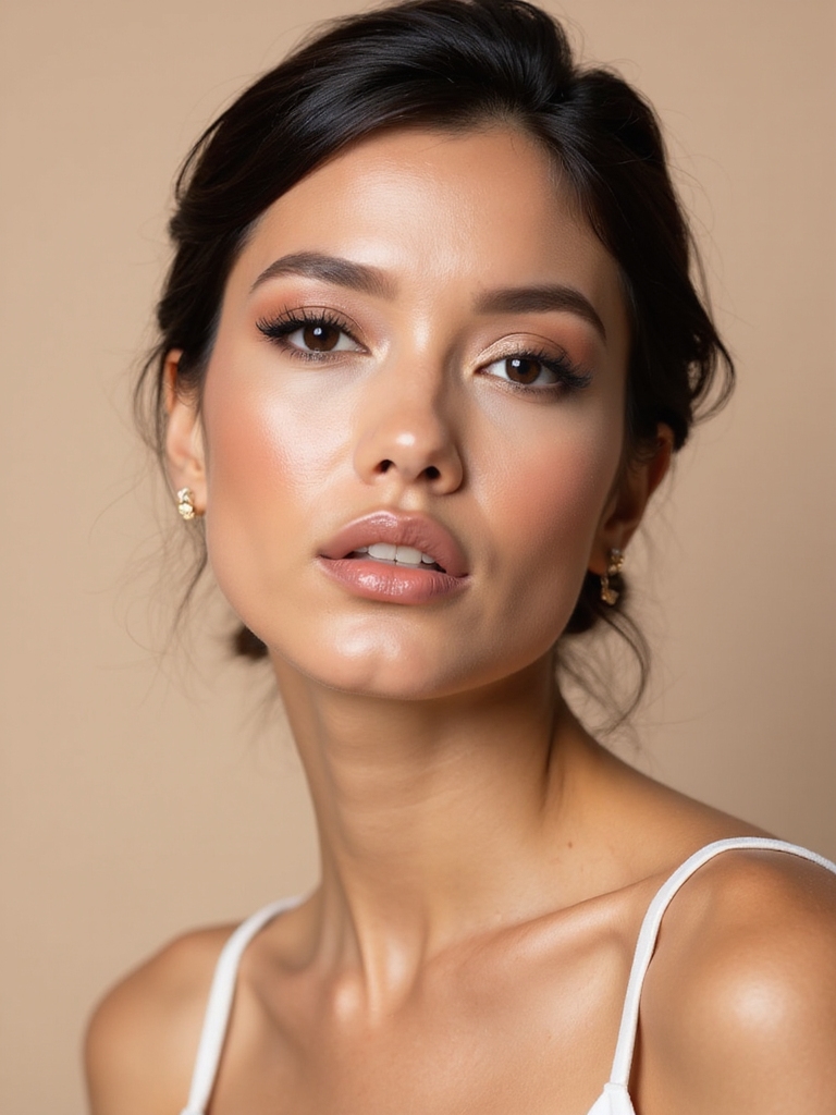 natural soft glam foundation