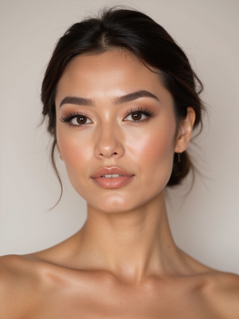 natural soft matte glow