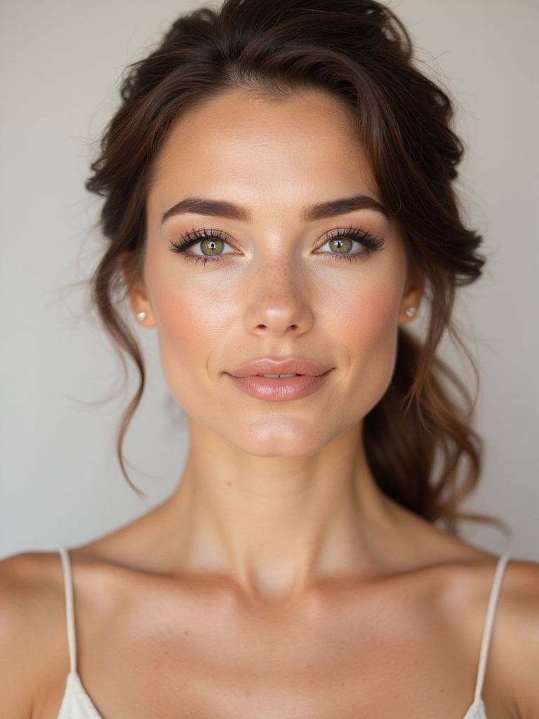 natural summer bridal glow