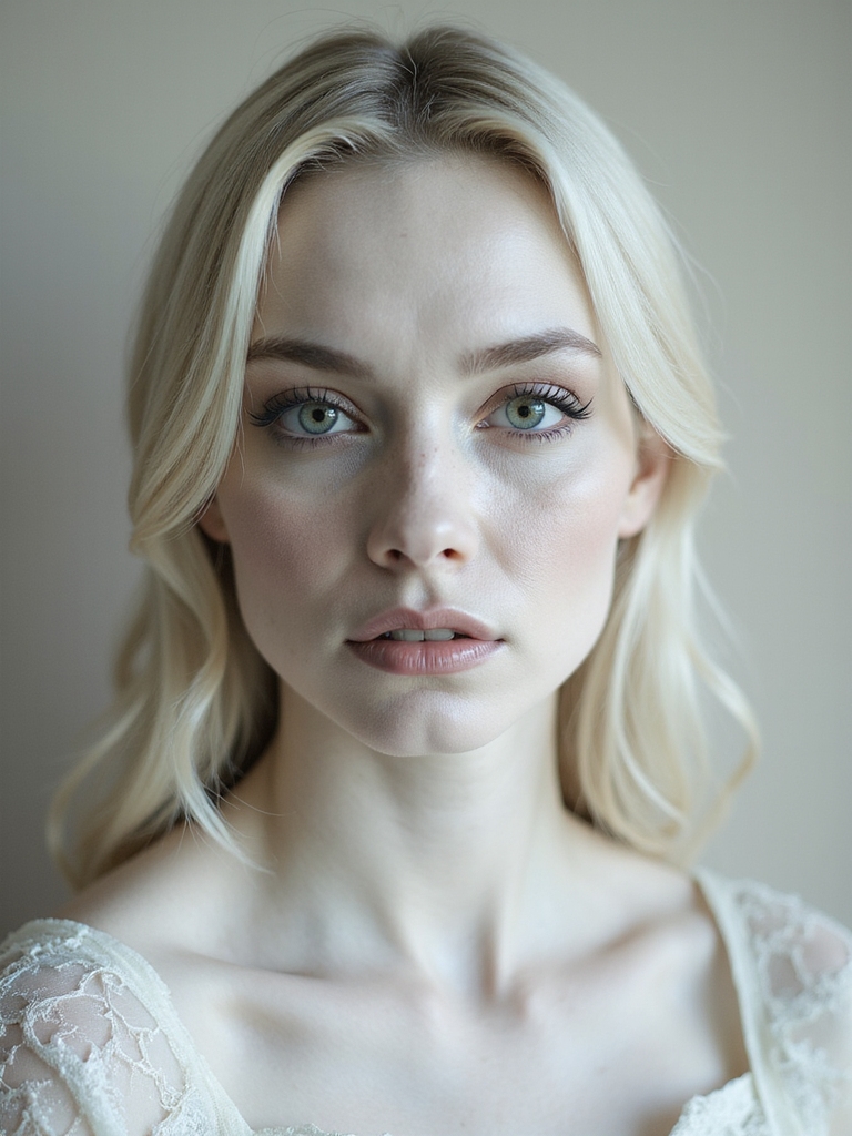 pale porcelain skin perfection
