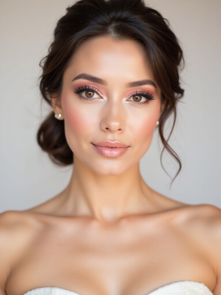 pastel shades for bridal beauty
