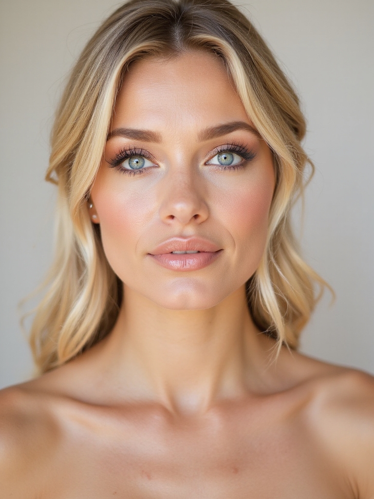 peachy blush for bridesmaids