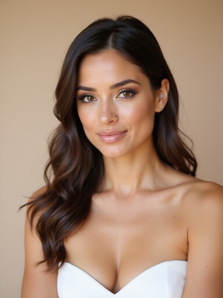 polished effortless bridal elegance