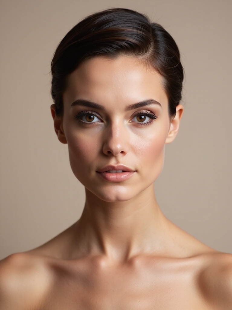 polished sleek pixie styling