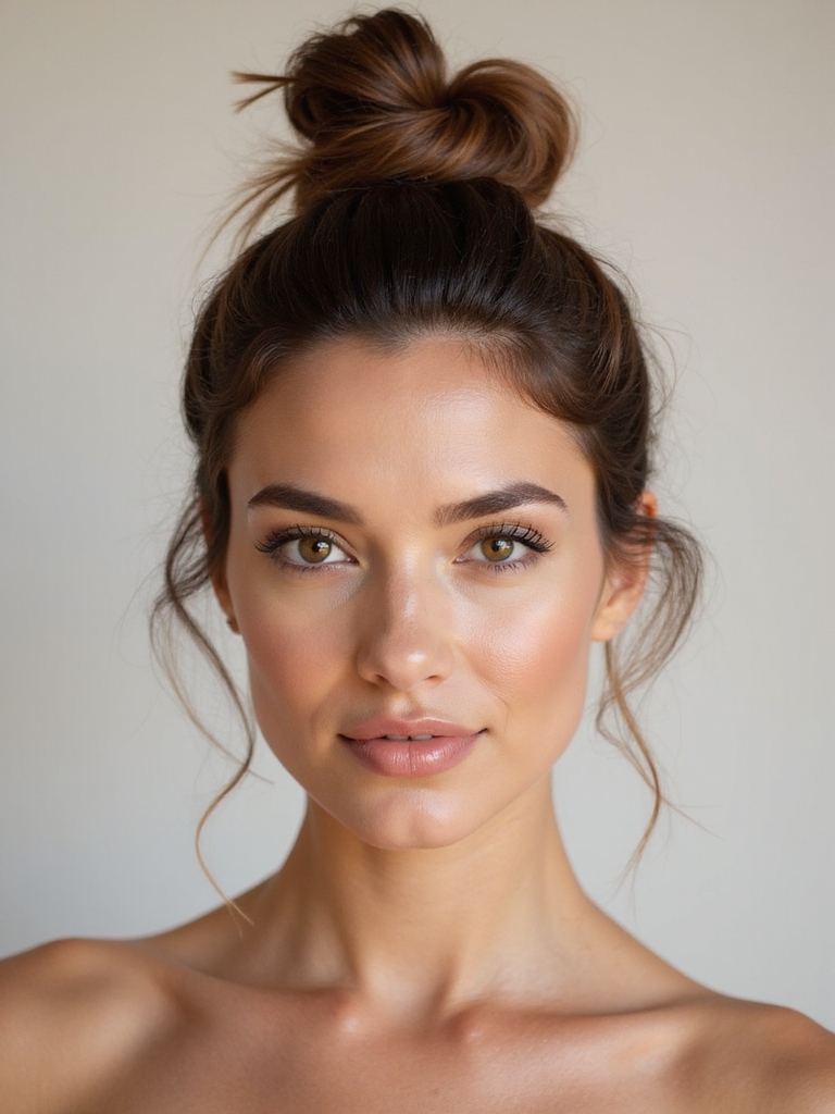 quick elegant messy knot