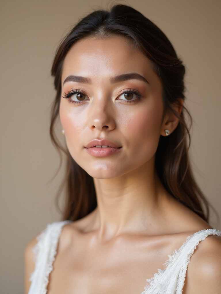 radiant bridal dewy skin
