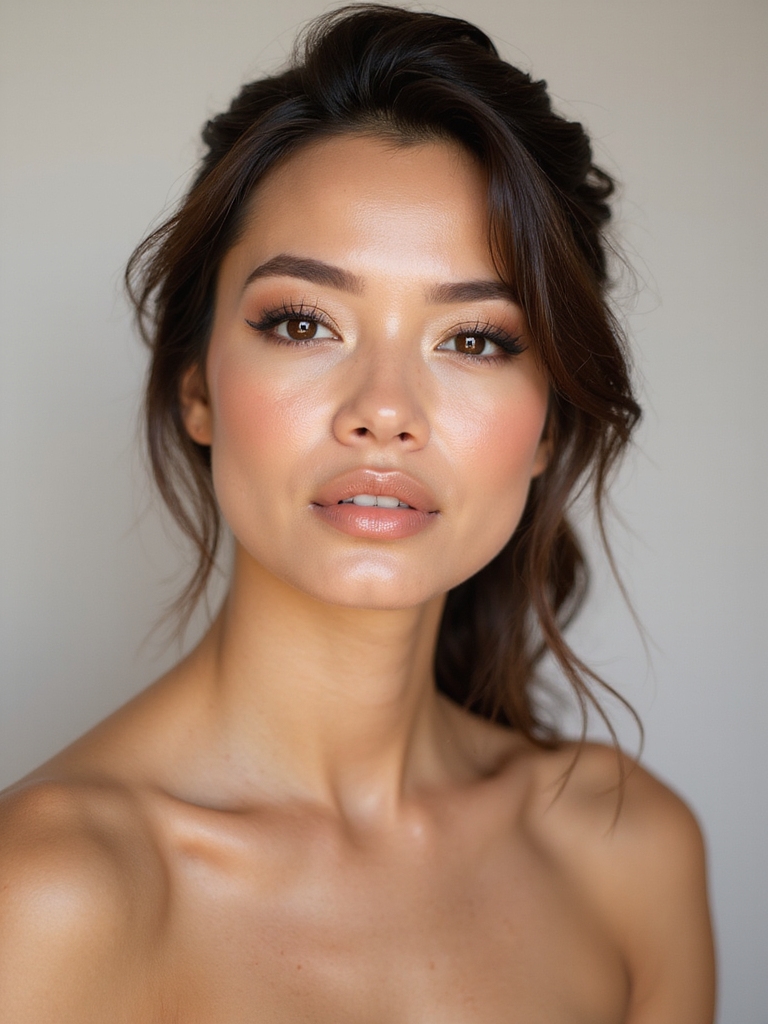 radiant bridal dewy skin