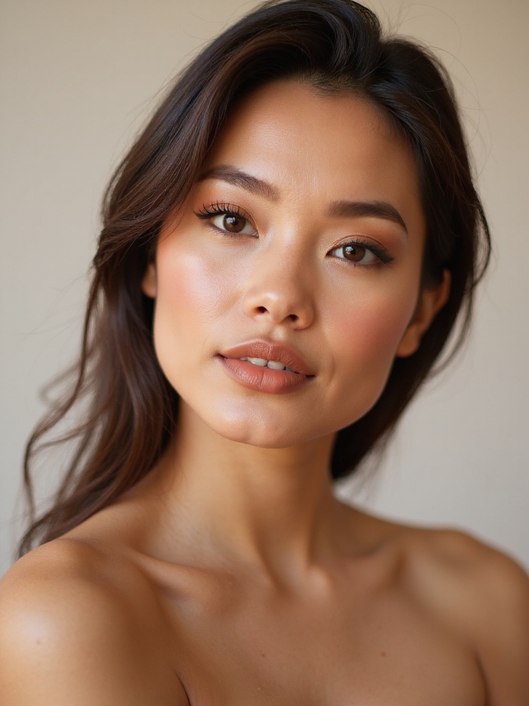 radiant bronze wedding makeup