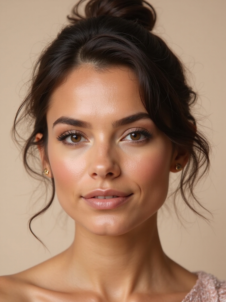 radiant daytime wedding makeup