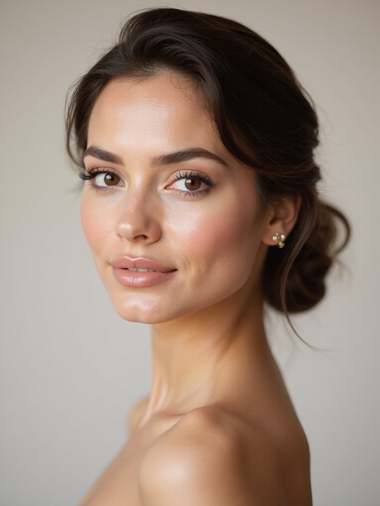 radiant dewy bridal glow