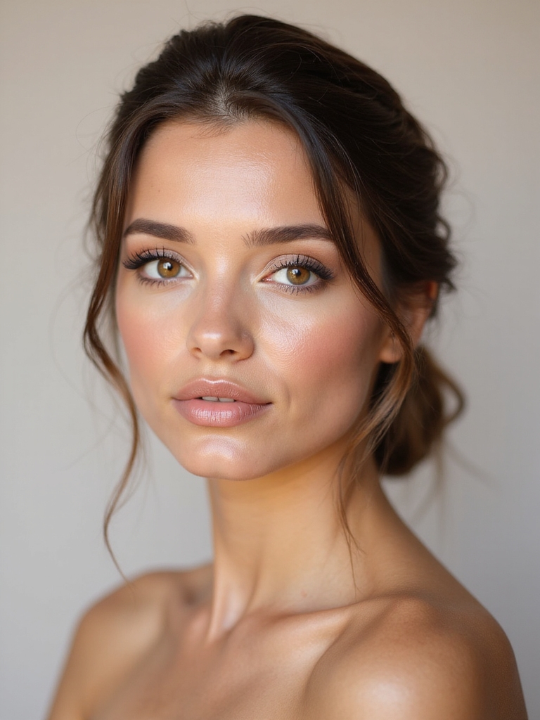 radiant dewy bridal glow