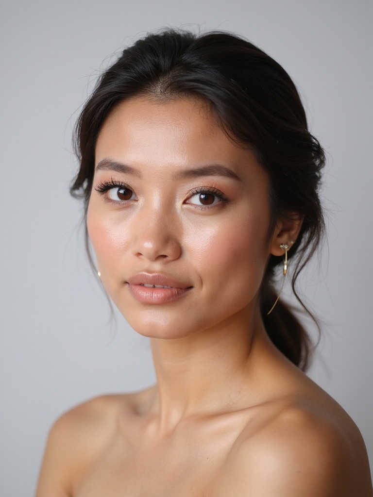 radiant dewy engagement makeup