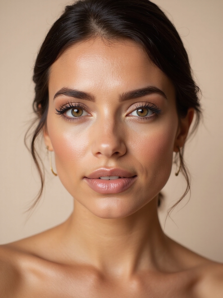 radiant dewy wedding makeup
