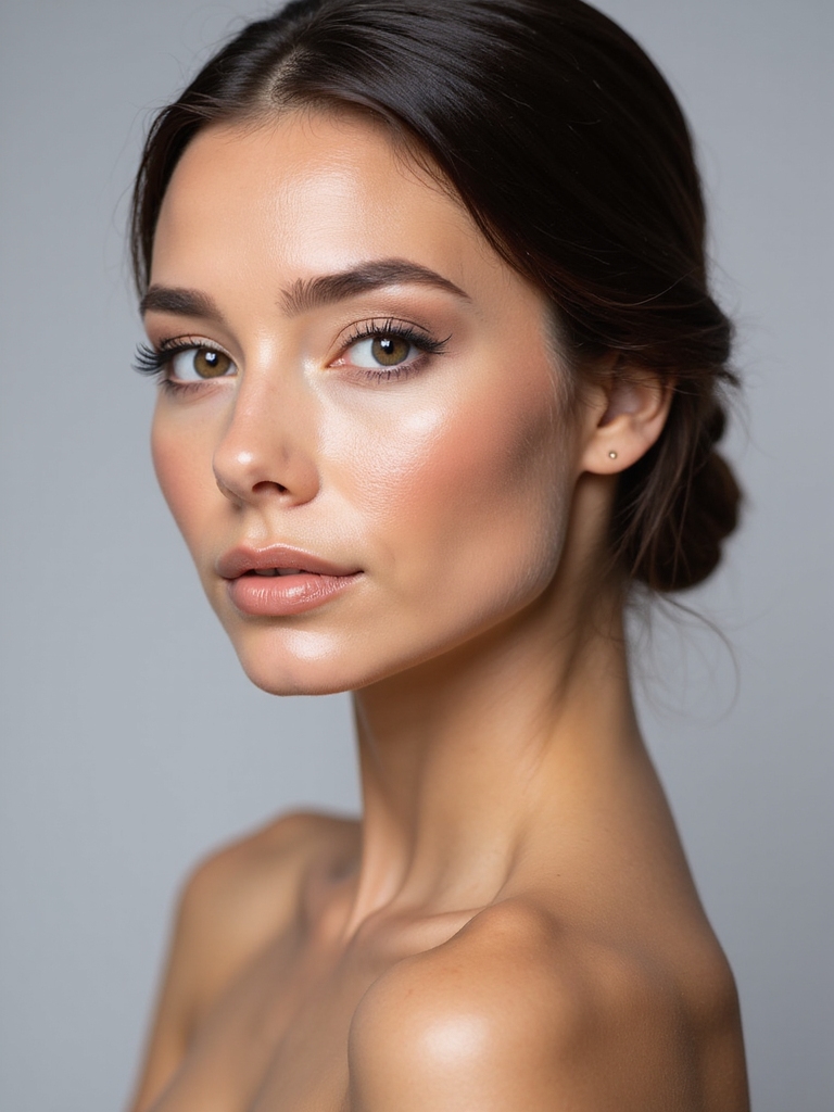 radiant glow enhances beauty