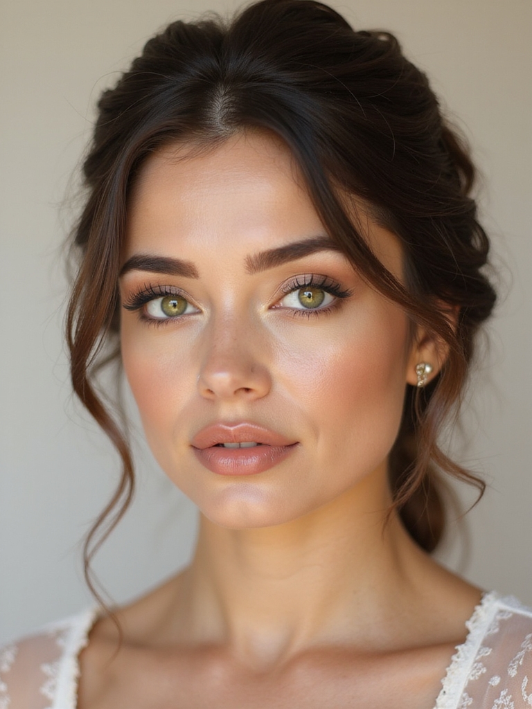 radiant green eye makeup