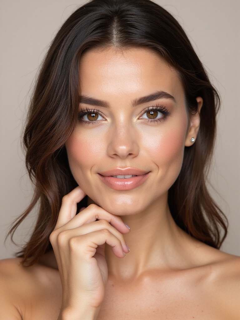 radiant hydrated skin glow