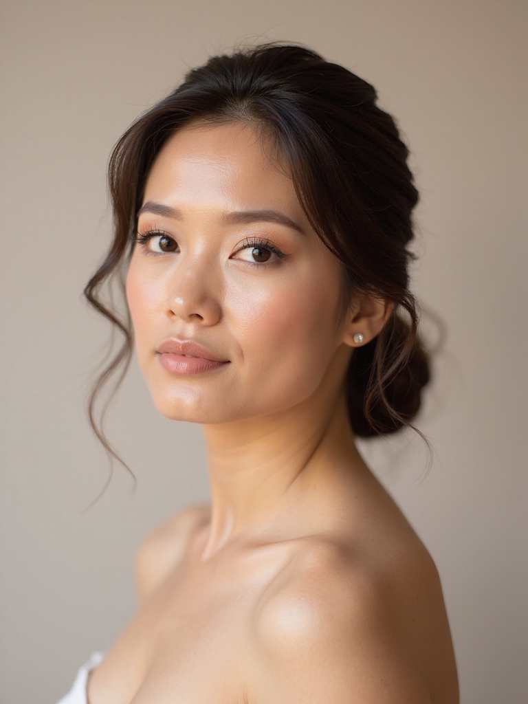 radiant lightweight bridesmaid makeup