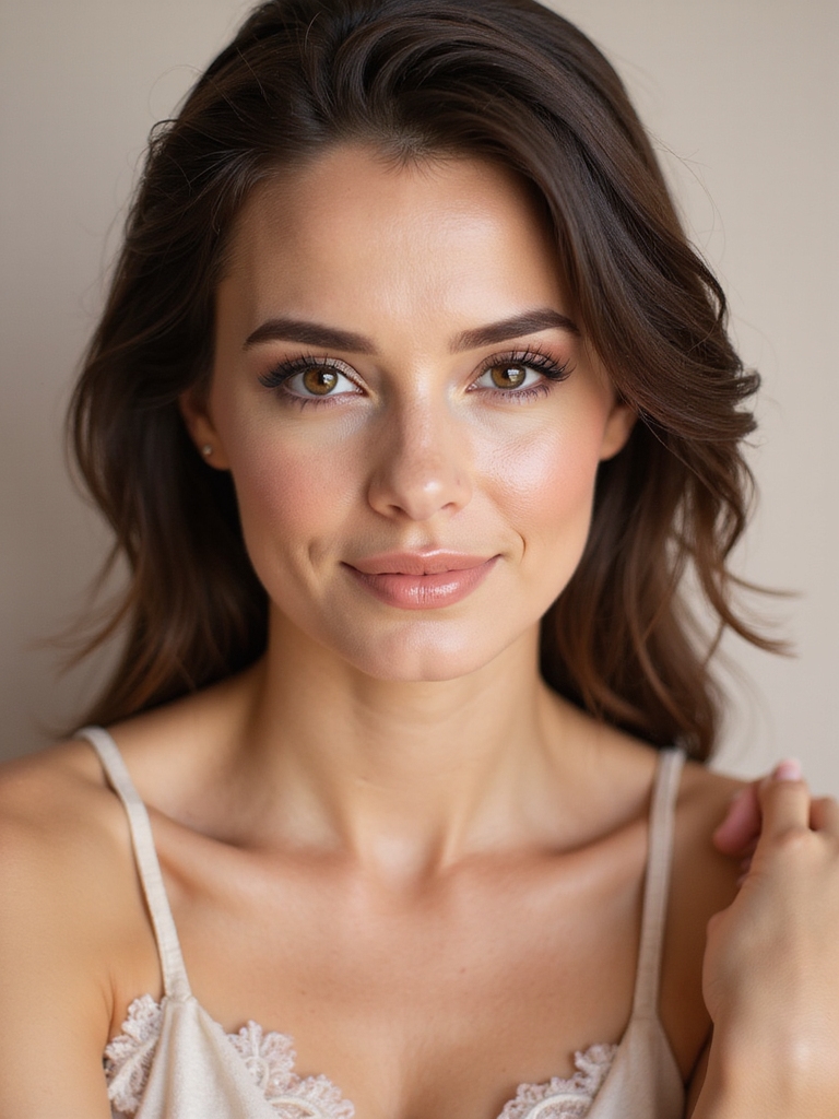 radiant natural bridal makeup