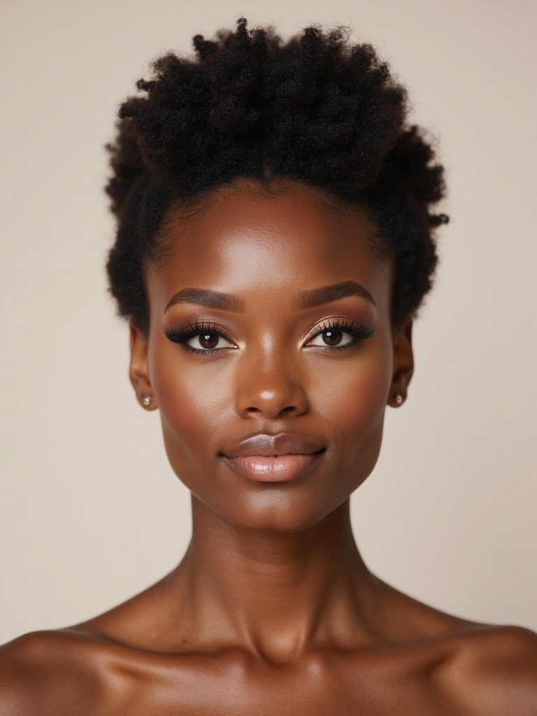 radiant natural wedding makeup