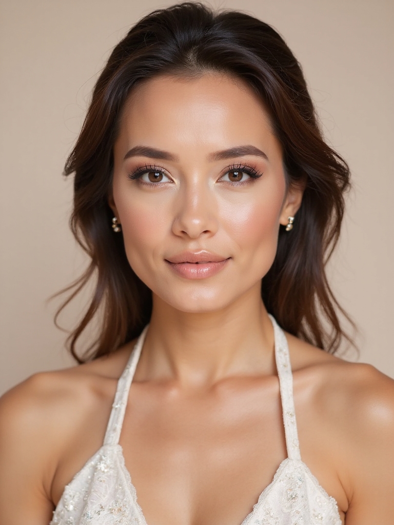 radiant outdoor wedding makeup