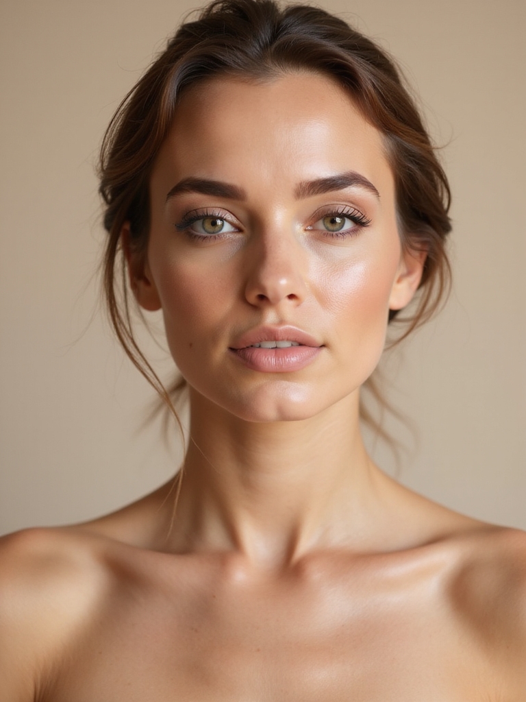 radiant peachy nude bridal