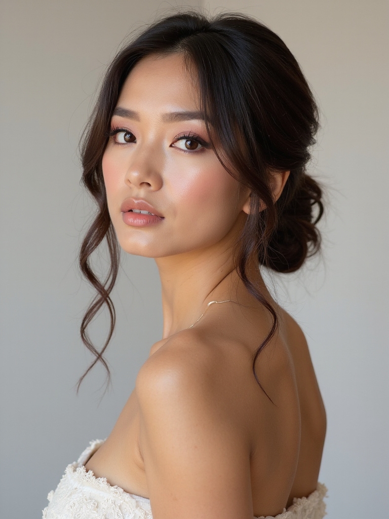 radiant soft glam beauty