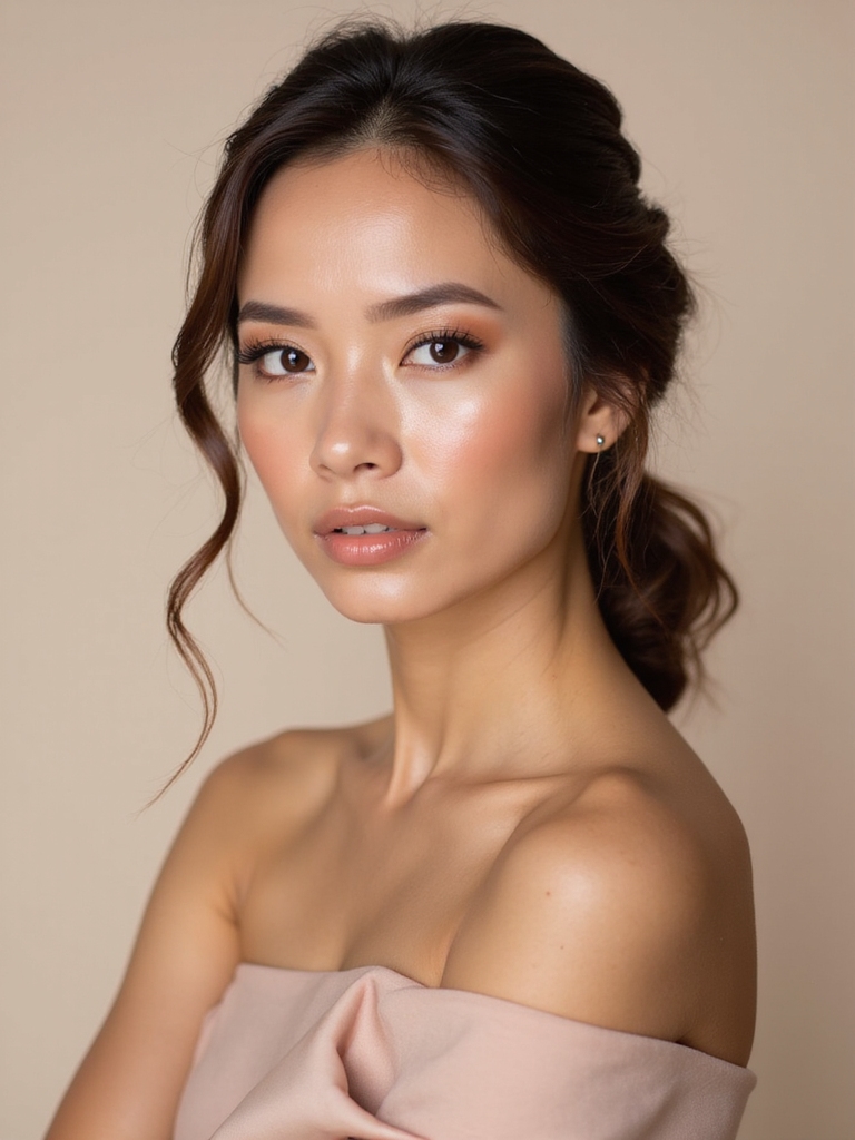radiant soft glam elegance