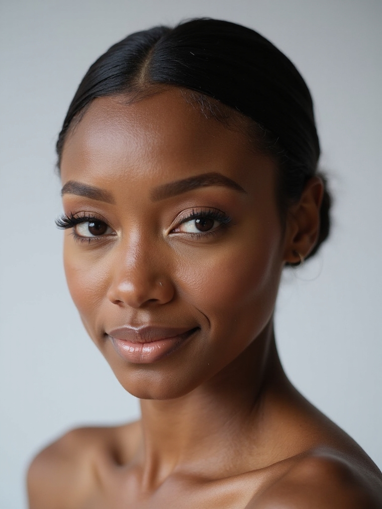 radiant soft neutral makeup