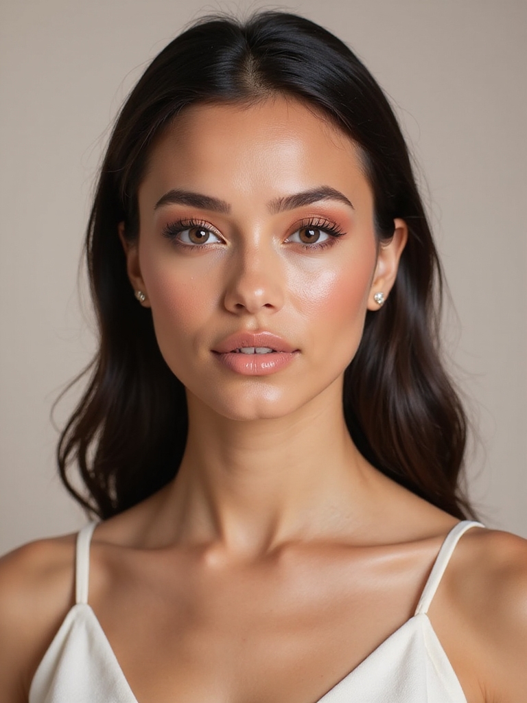 radiant warm peach blush