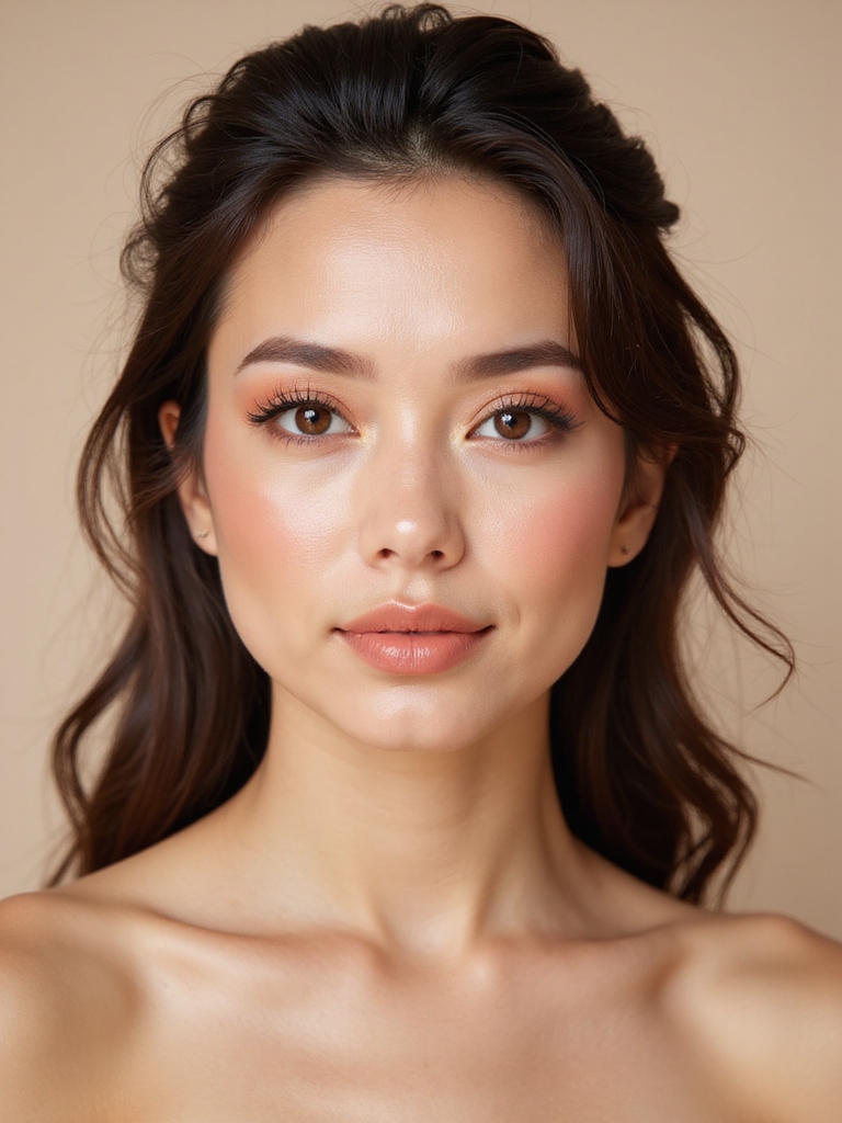 radiant wedding makeup glow