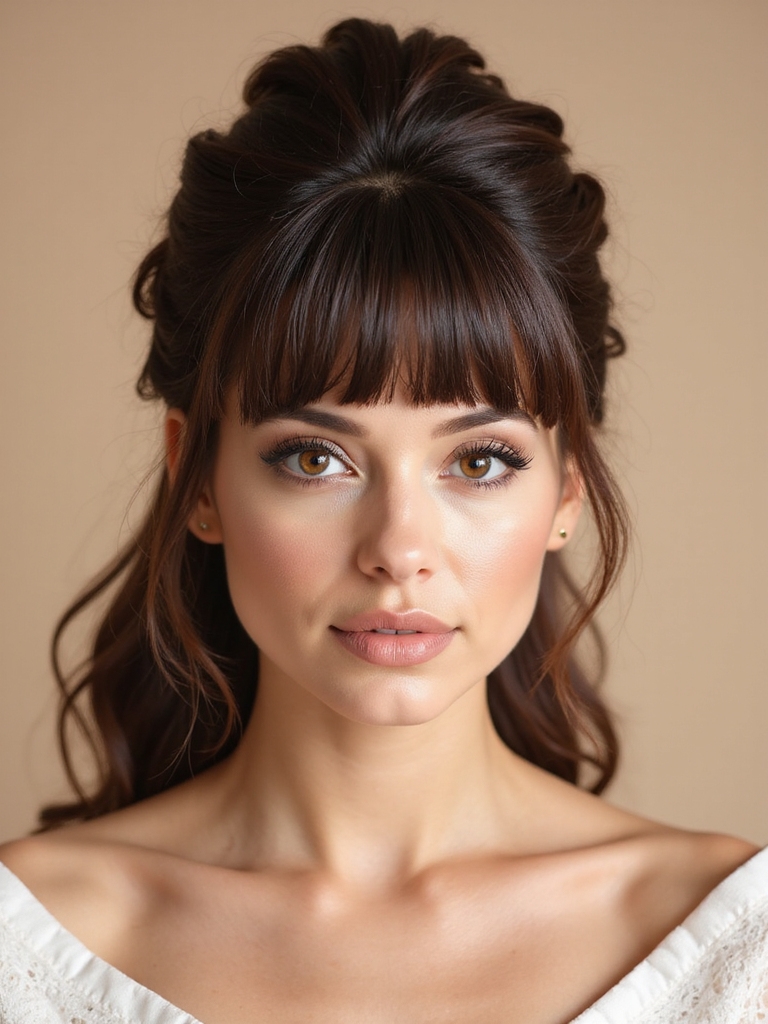 regal twisted crown hairstyle