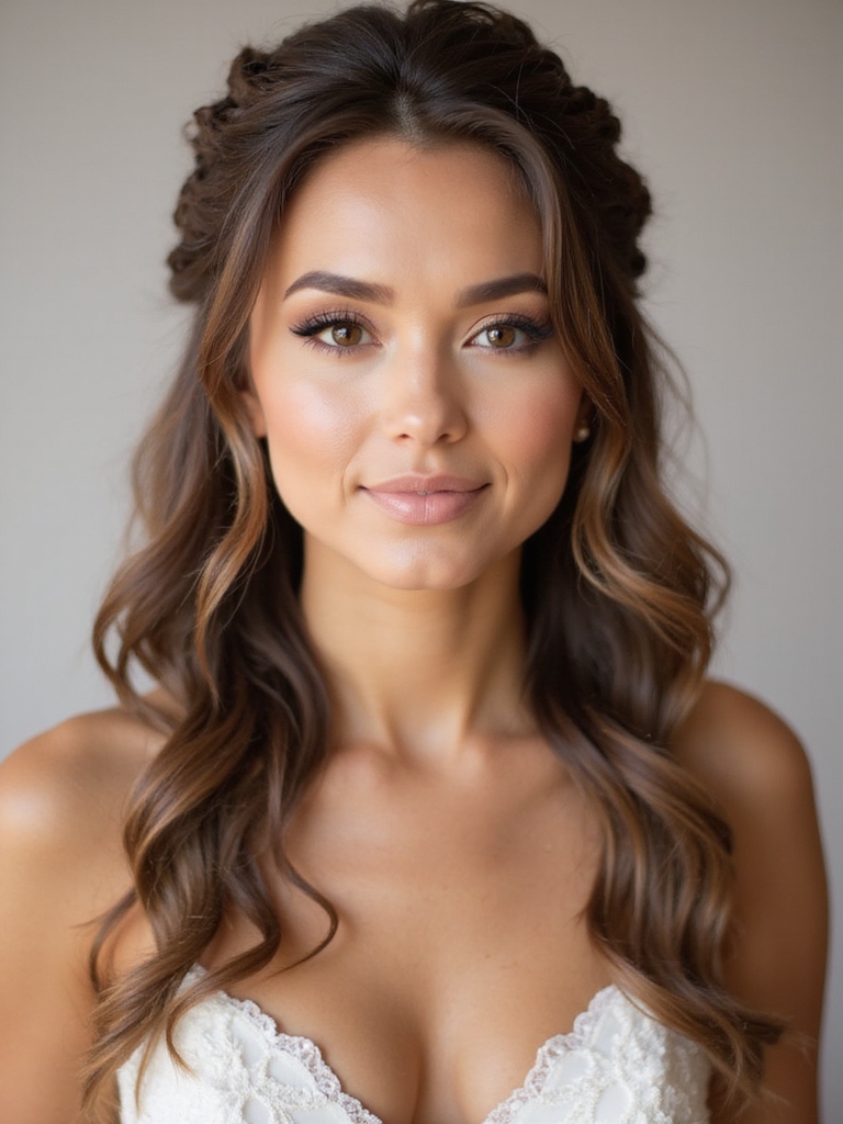 romantic boho braid style
