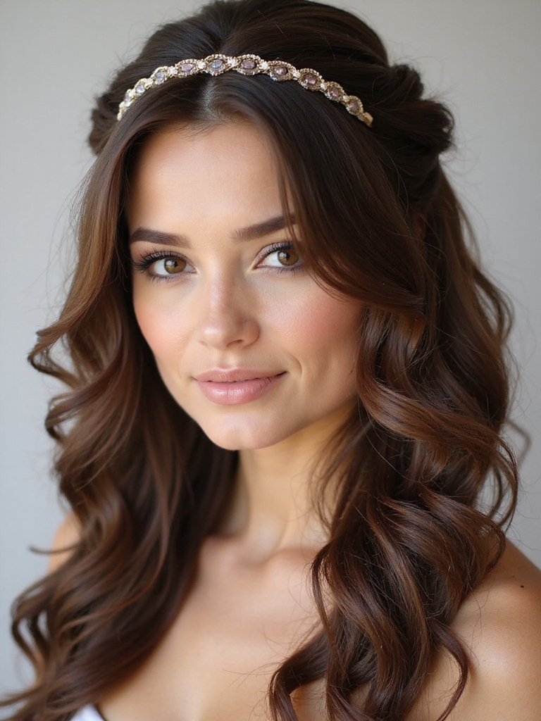 romantic braided soft waves