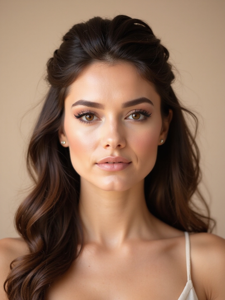 romantic half up hairstyles ideas