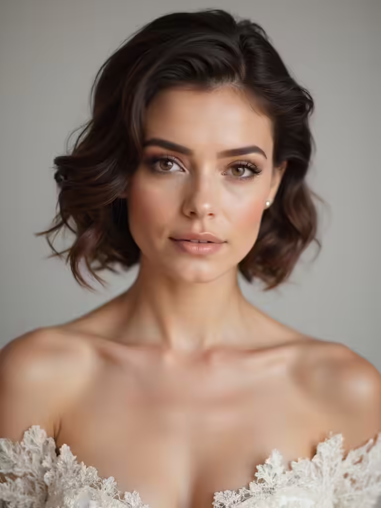 romantic half up wedding hairstyles