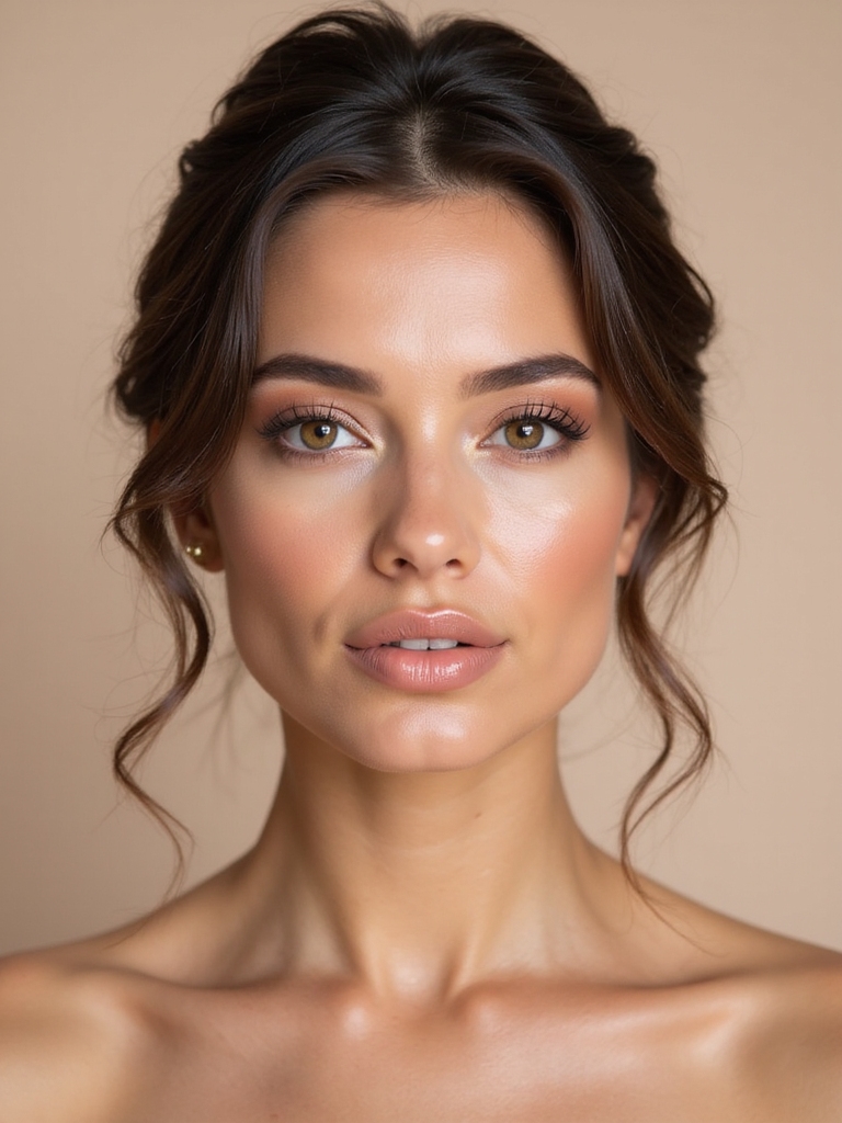 romantic rose gold glow