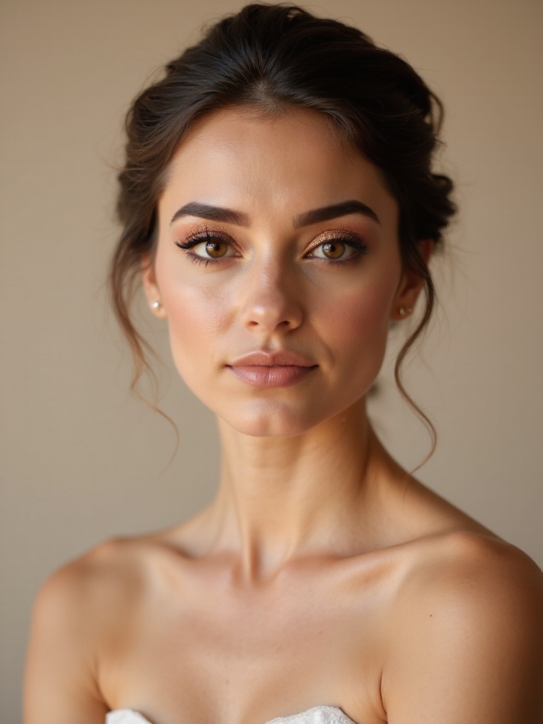romantic rose gold shimmer
