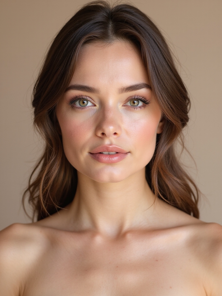 romantic rosy cheeks and lips