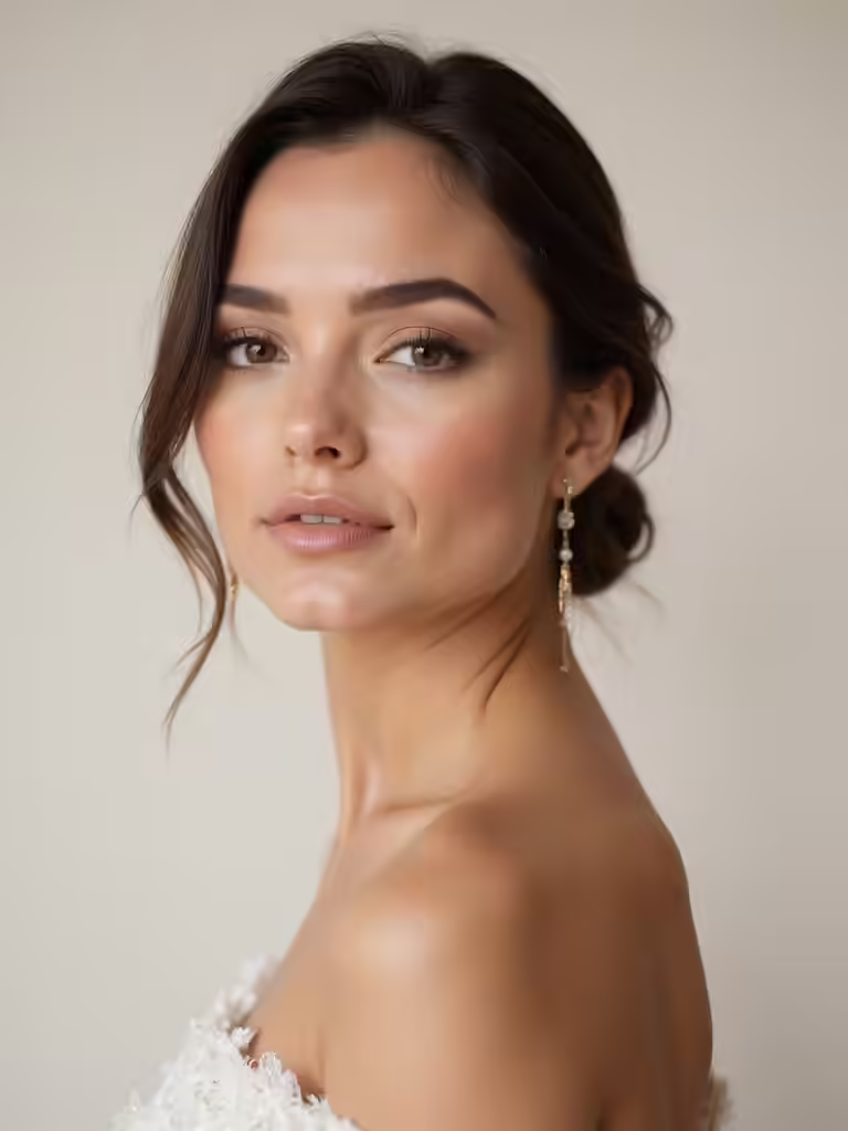 romantic soft bridal looks