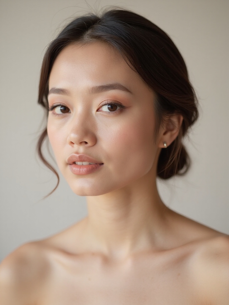 romantic soft bridal makeup