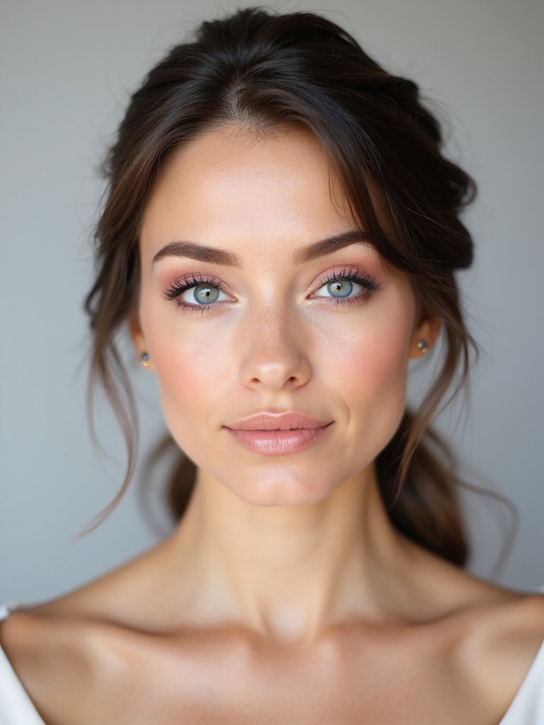 romantic soft pink eyeshadow