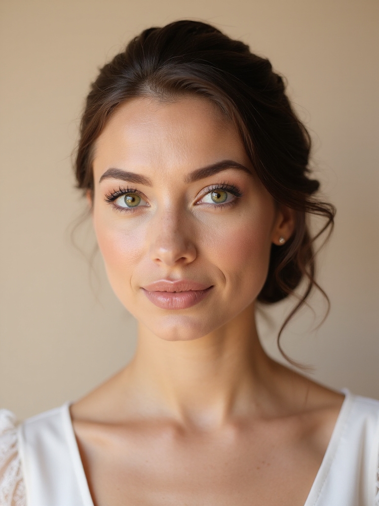 romantic soft pink makeup