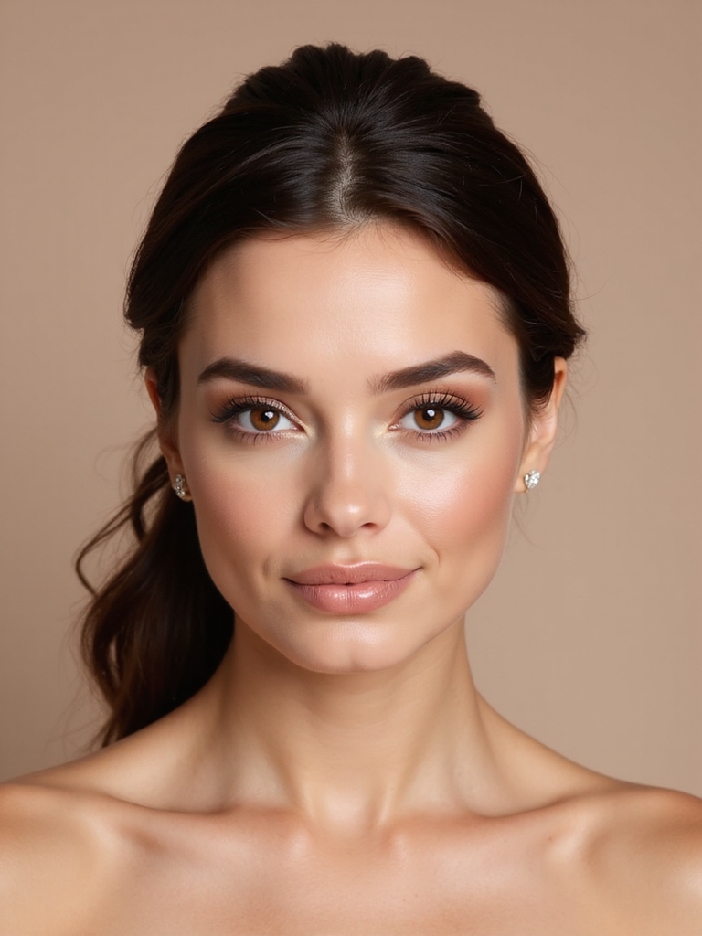 romantic soft rose makeup