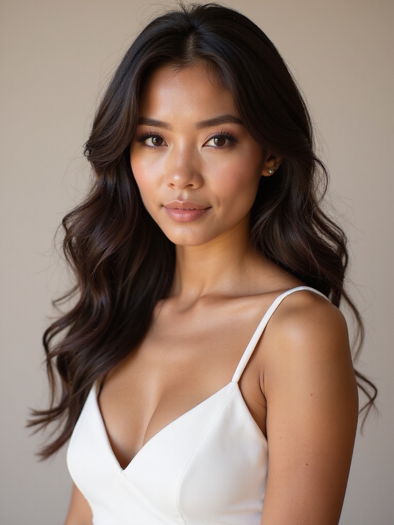 romantic soft wave hairstyle