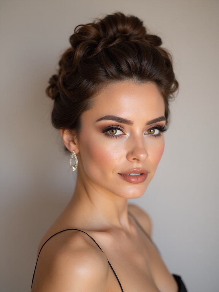 romantic twisted halo braid