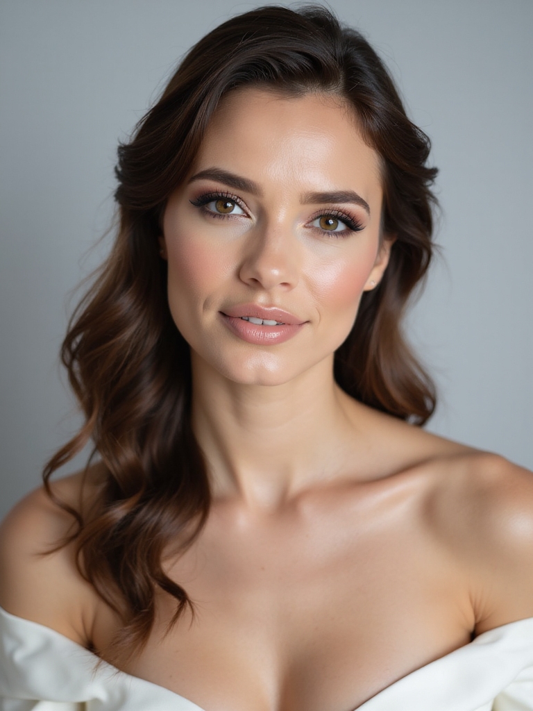 romantic wavy bridal hairstyles