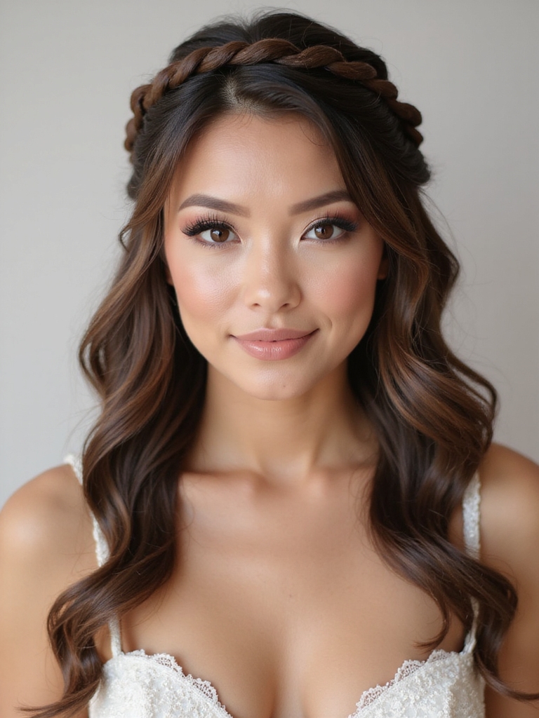 rope braid with curls