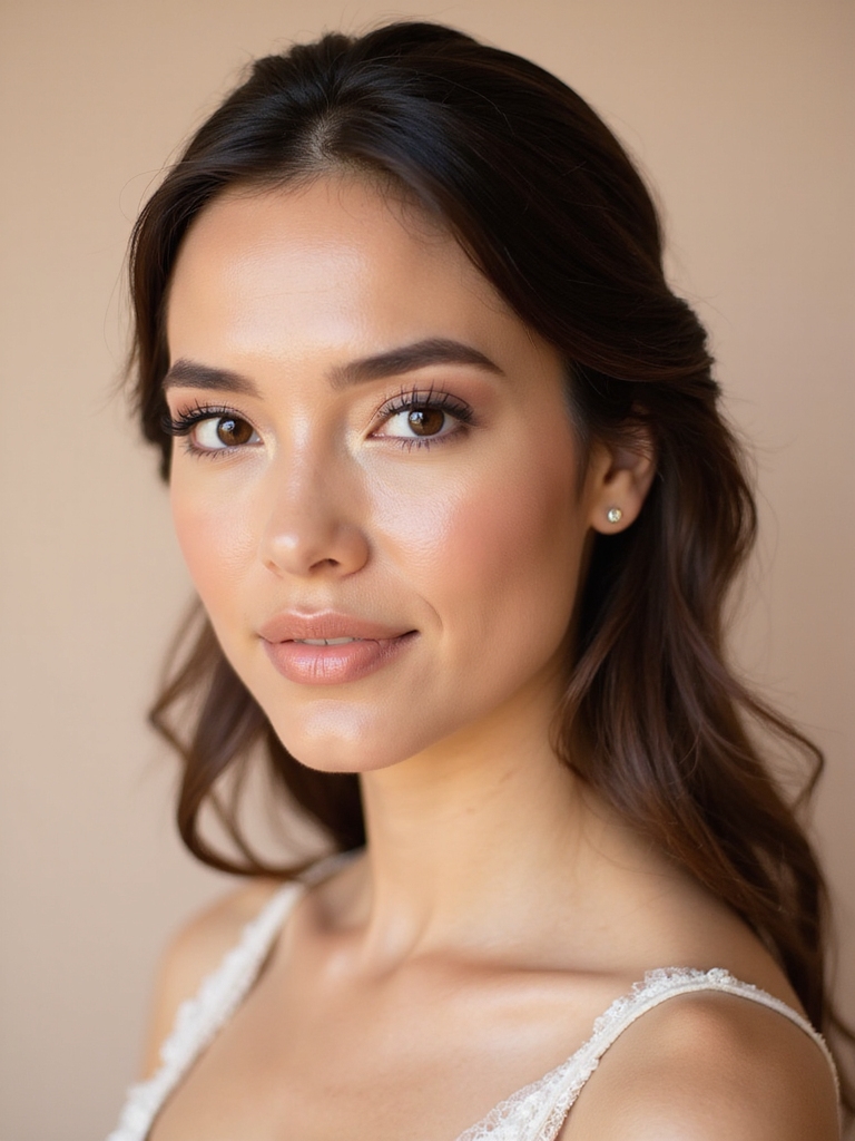 rose gold for warm eyes