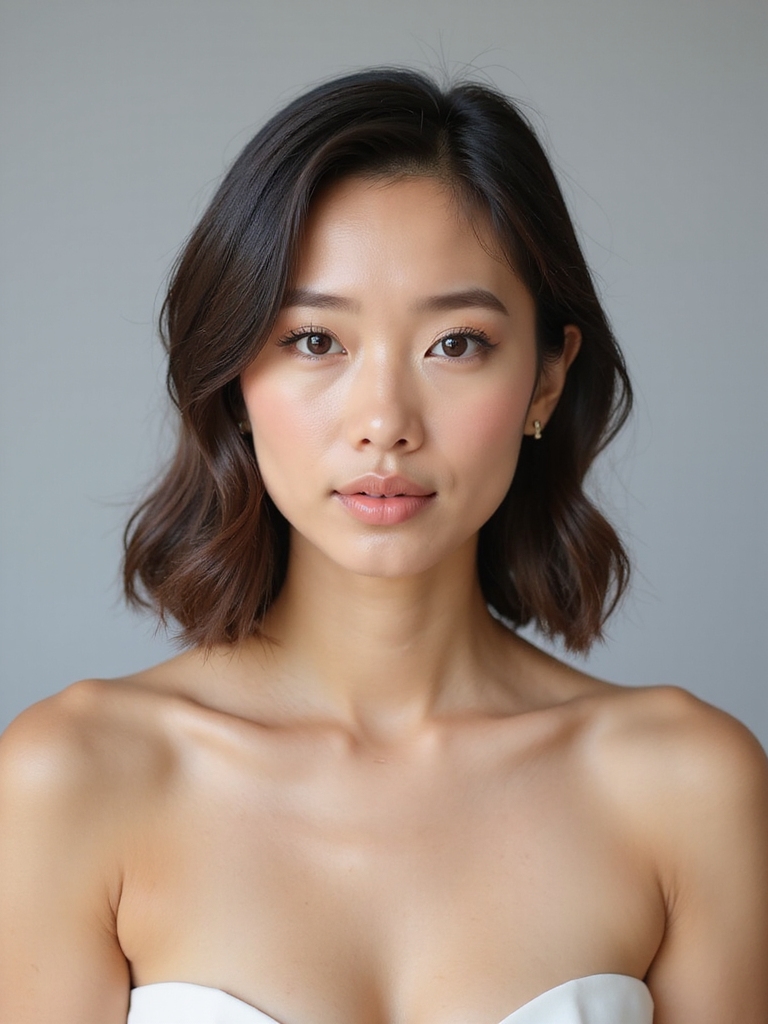 sleek chic natural beauty