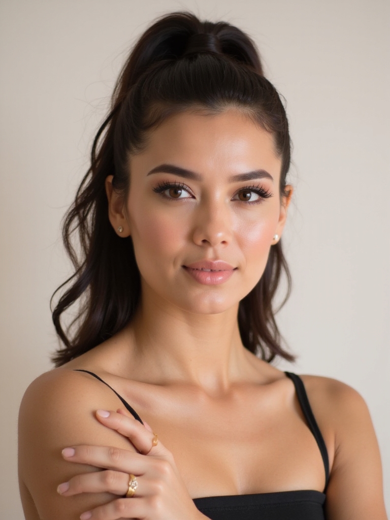 sleek high ponytail tutorial